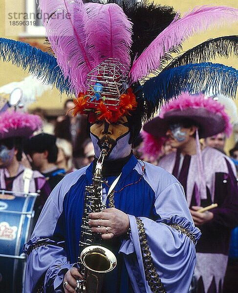 Schwäbisch-allemannische Krachmusiker  Saxophonspieler  noise musicians  saxophone players