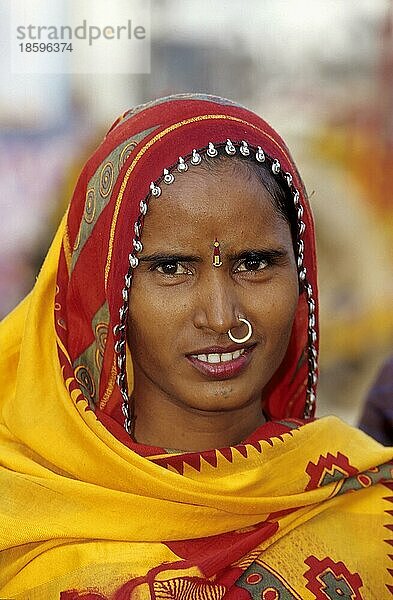 Indische Frau  Indische Familie  Corbett  Indien  Asien