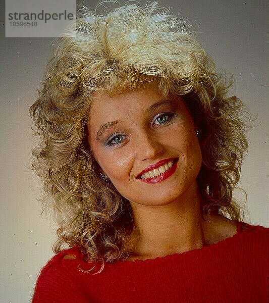 Junge Frau in den 80er  Porträt