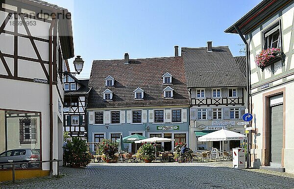 Nord  Schwarzwald : Gernsbach  Altstadt