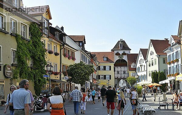 Am Bodensee  Meersburg  Innenstadt  Altstadt
