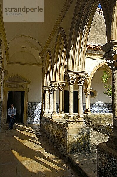 Tomar  Kloster des Christusordens  Bezirk Santarem  Ribatejo  Portugal  Europa