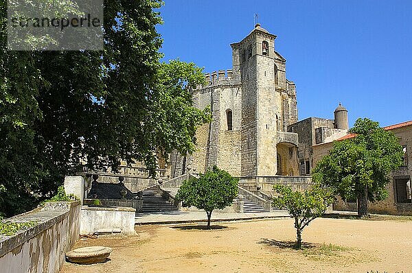 Tomar  Kloster des Christusordens  Bezirk Santarem  Ribatejo  Portugal  Europa