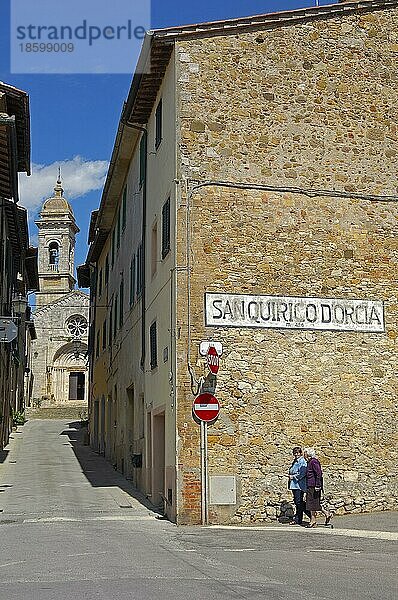 San Quirico d'Orcia  Val d'Orcia  Orcia-Tal  UNESCO-Weltkulturerbe  Provinz Siena