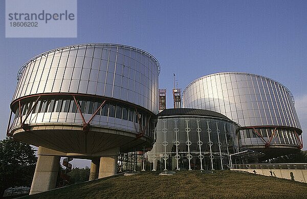 Europäischer Gerichtshof für Menschenrechte  Straßburg  Elsass  Frankreich  Europa