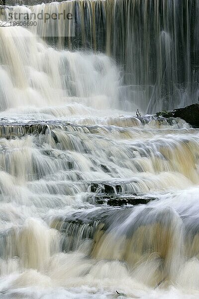 Wasserfall  Västergötland  Schweden  Europa