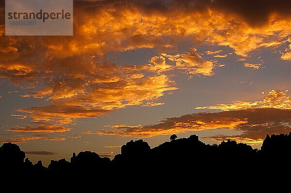 Jura-Kalksteine  Naturpark El Torcal de Antequera  Provinz Malaga  Andalusien  Spanien  Europa