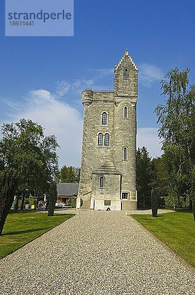 Denkmal Ulster-Turm  Thiepval  Soldatenfriedhof  Somme  Picardie  Frankreich  Erster Weltkrieg  1. Weltkrieg  Europa