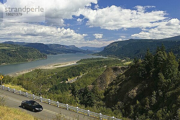 Columbia River Gorge  Oregon  USA  Nordamerika