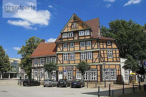 Fachwerkhäuser  Schützenmuseum  Celle  Niedersachsen  Deutschland  Europa
