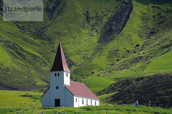 Kirche  Vik i Myrdal  Island  Vikurkirkja  Europa