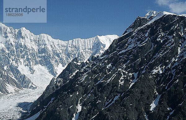 Harpies Range  Wrangell St. Elias-Nationalpark  Alaska  USA  Nordamerika