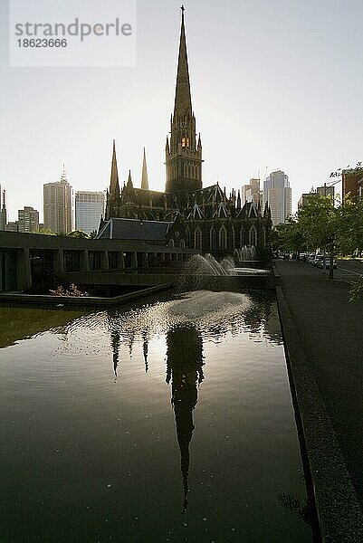 St. Patrick's Kathedrale  Melbourne  Viktoria  Australien  Ozeanien