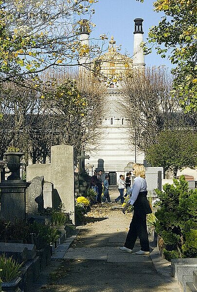 Krematorium  Friedhof Pere Lachaise  Frankreich  Europa