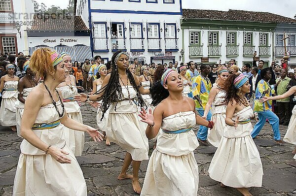 Festa de Nossa Senhora do Rosario dos Homens Pretos de Diamantina  religiöses  Diamantina  Minas Gerais  Brasilien  Südamerika