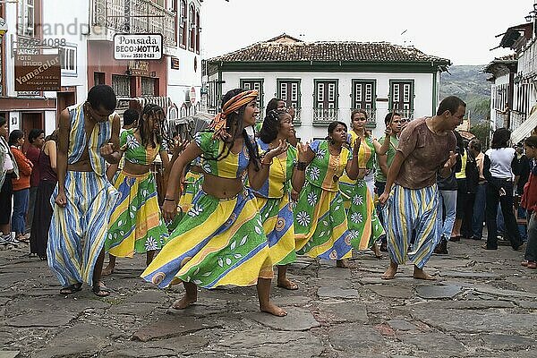 Festa de Nossa Senhora do Rosario dos Homens Pretos de Diamantina  religiöses  Diamantina  Minas Gerais  Brasilien  Südamerika