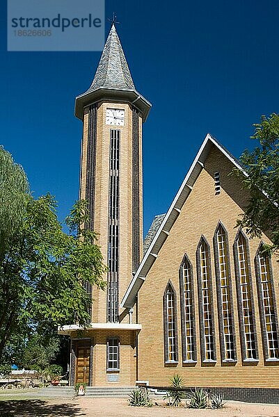 Kirche  Otjiwarongo  Namibia  Kirchturm  Glockenturm  Afrika
