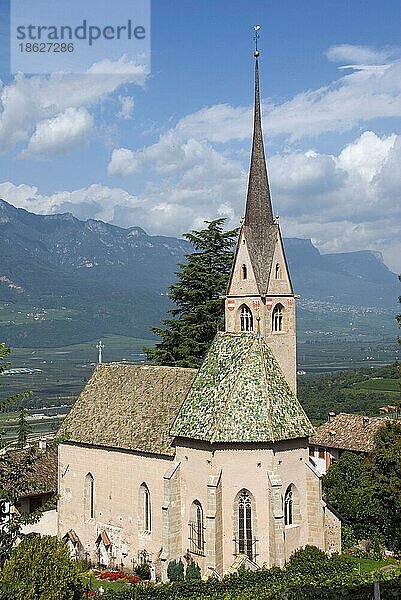 Kirche  Pinzon  Trentino-Alto Adige  Südtirol  Italien  Europa