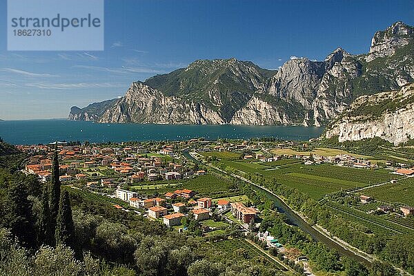 Torbole  Lago  sul  Gardasee  Trentino-Alto Adige  Südtirol  Italien  Europa