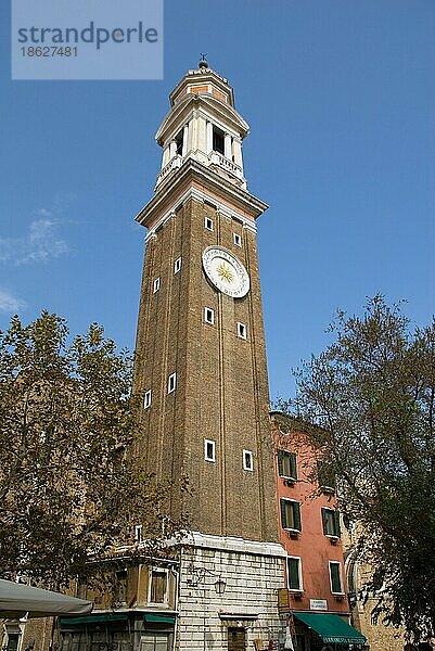 Kirche Santi Apostoli  Venedig  Italien  Kirchturm  Europa