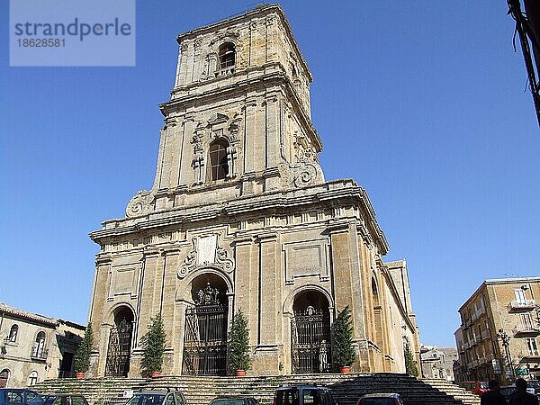 Kirche Maria SS. della Visitazione  Via Roma  Enna  Agrigent  Sizilien  Kathedrale  Chiesa Madre  Duomo di Maria SS. della Visitazione  Italien  Europa