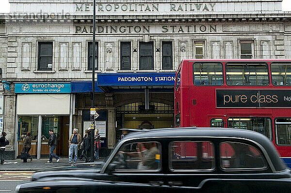 Paddington Station  London  England  Bahnhof