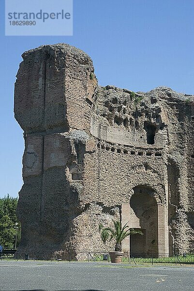 Caracalla-Thermen  Rom  Italien  Europa