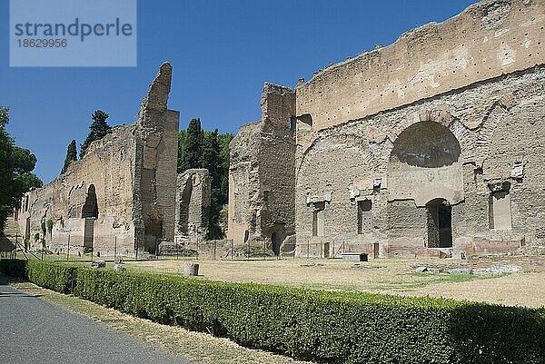 Caracalla-Thermen  Rom  Italien  Europa