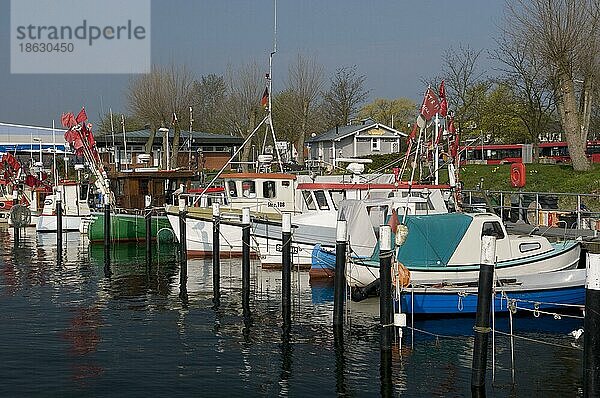 Hafen  Strande  Kieler Bucht  Schleswig-Holstein  Deutschland  Europa