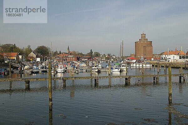 Silo  Hafen  Eckernforde  Schleswig-Holstein  Deutschland  Eckernförde  Europa