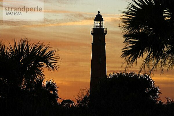 Leuchtturm  Ponce de Leon Inlet  Daytona  Florida  USA  Nordamerika