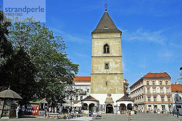 Wachsfigurenkabinett  Urbanturm  Kaschau  Slowakei  Kosice  Europa