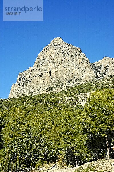 Puig Campana  Finestrat  Costa Blanca  Spanien  Europa