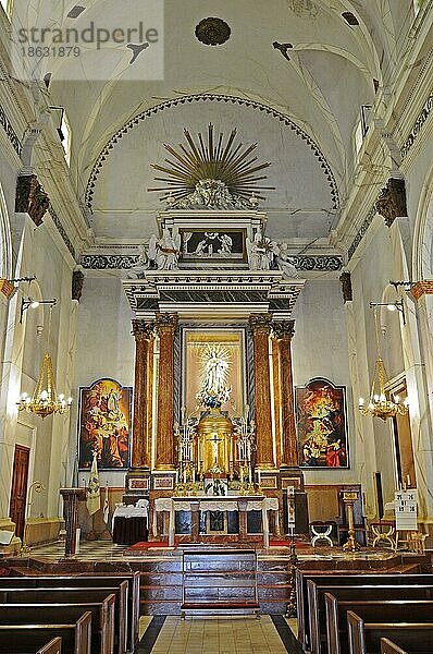 Altar  Kirche La Purisima Concepcion  La Nucia  Altea  Costa Blanca  Spanien  Europa