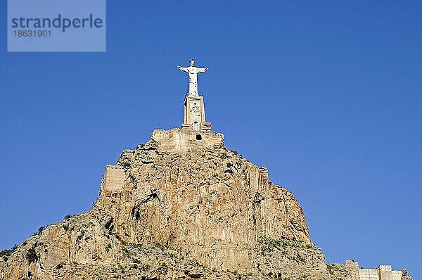 Statue von Jesus  Murcia  Spanien  Europa