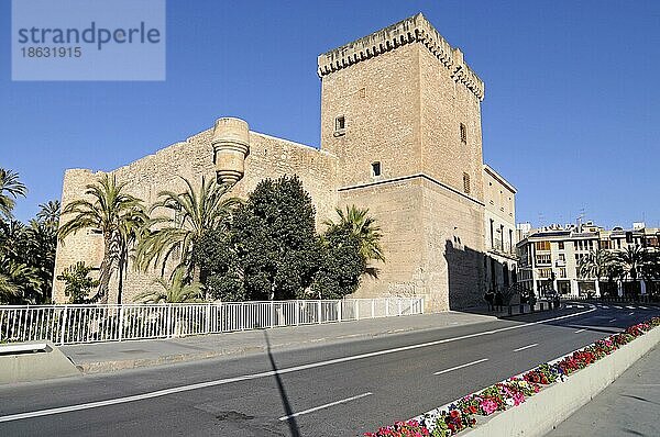 Archäologisches und historisches Museum  Maurischer Stadtpalast  Elche  Valencia  Costa Blanca  Spanien  Elx  Europa