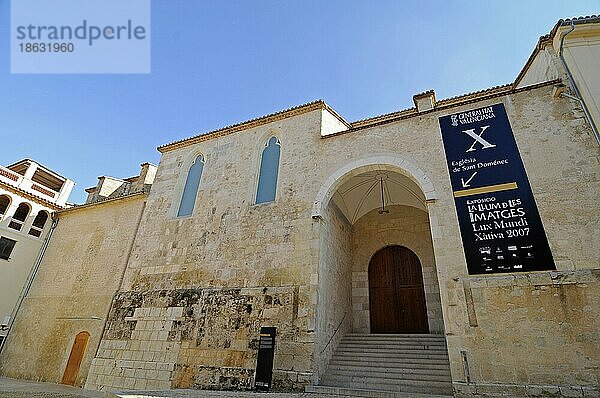 Sant Domenech Kirche  Xativa  Valencia  Spanien  Europa