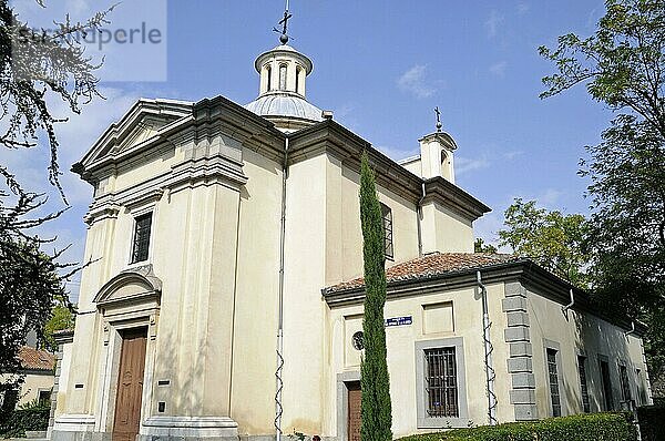 Kirche Ermita de San Antonio de la Florida  Ruhestätte von Francisco de Goya  Madrid  Spanien  Europa