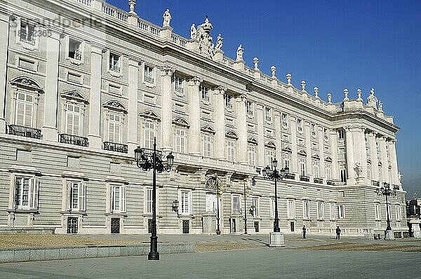 Palacio Real  de  Königlicher Palast  Madrid  Spanien  Europa