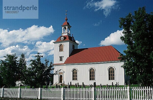 Kirche  Klovsjo  Schweden  Klövsjö  Europa