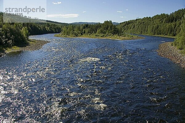 Klarälven  bei Sysslebäck  Schweden  Europa