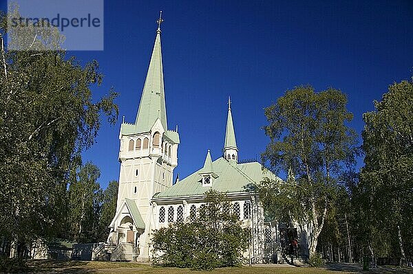 Jokkmokk Kirche  Lappland  Schweden  Europa