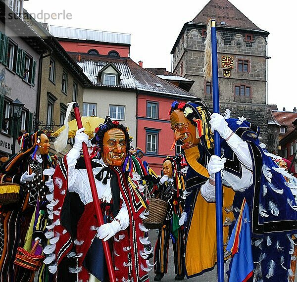 Narrensprung  Narrentreffen  Hästräger  Maske