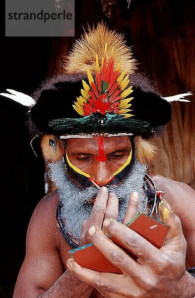 Huli man  Tari  Papua New-Guinea  Huli-Perueckenmann  Asia  Menschen  people  Brauchtum  Folklore  custums  traditions  folk_culture  Papua-Neuguinea  Ozeanien