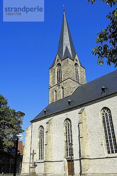 Pfarrkirche St. Christophorus  Werne  Nordrhein-Westfalen  Deutschland  Europa