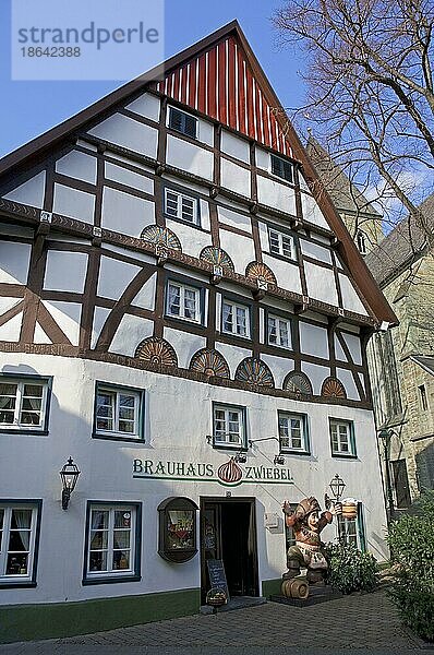 Restaurant 'Brauhaus Zwiebel'  Soest  Nordrhein-Westfalen  Deutschland  Europa