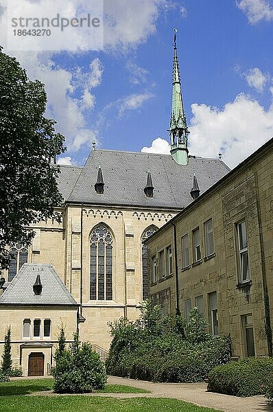 Kapelle  Stift Tilbeck  bei Havixbeck  Münsterland  Nordrhein-Westfalen  Deutschland  Europa