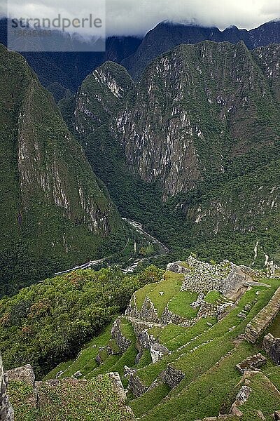 Machu Picchu  die verlorene Stadt der Inkas  Andenkordillere in Peru