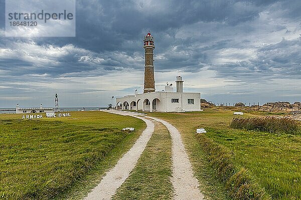 Leuchtturm in Cabo Polonio  Uruguay  Südamerika