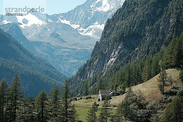 Italienische Alpen bei Simplon